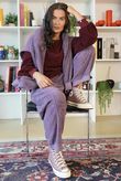 Terry B Classic Sweatshirt Maroon
